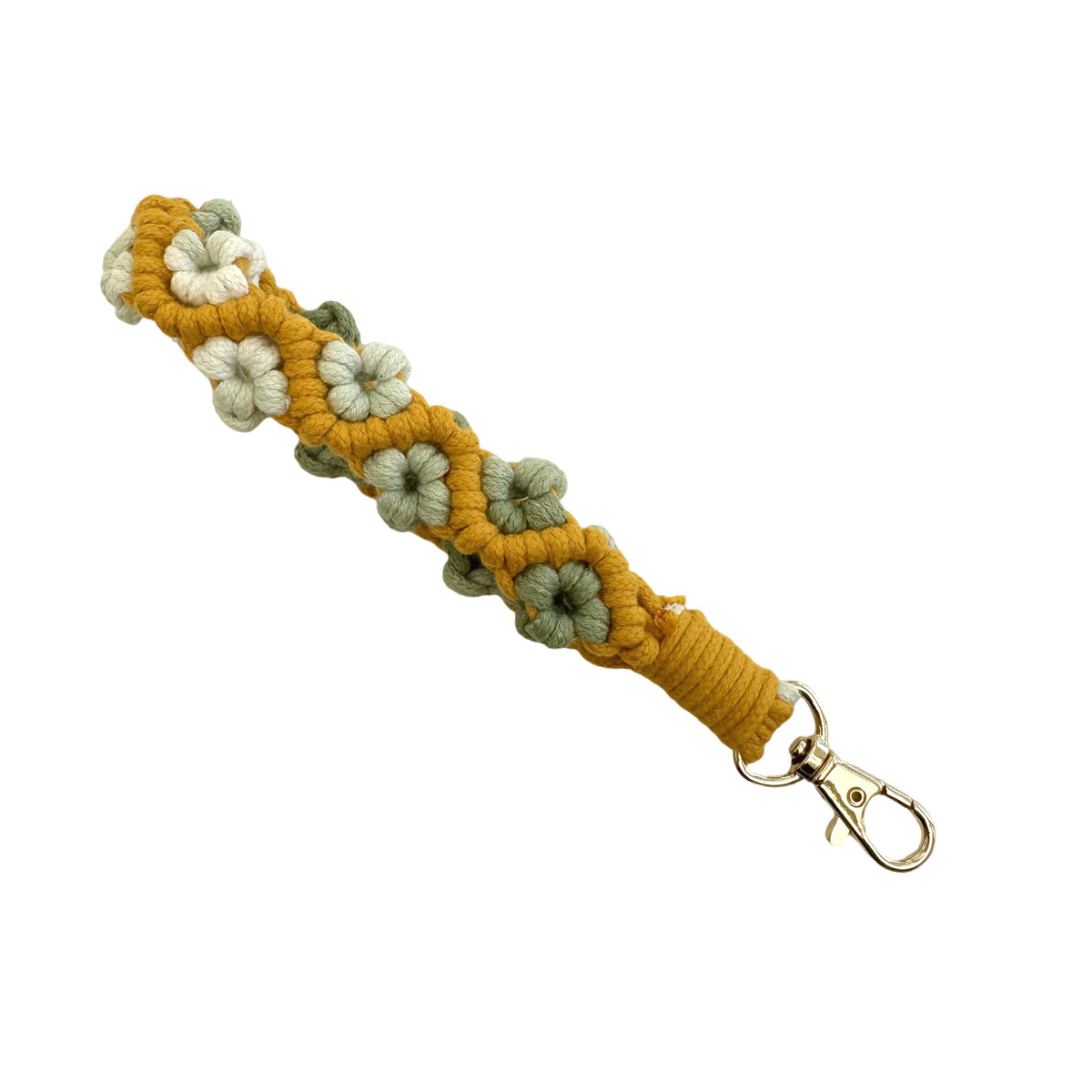 Decorative Macrame Keychain Strap Acalora