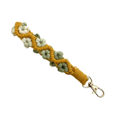 Decorative Macrame Keychain Strap Acalora