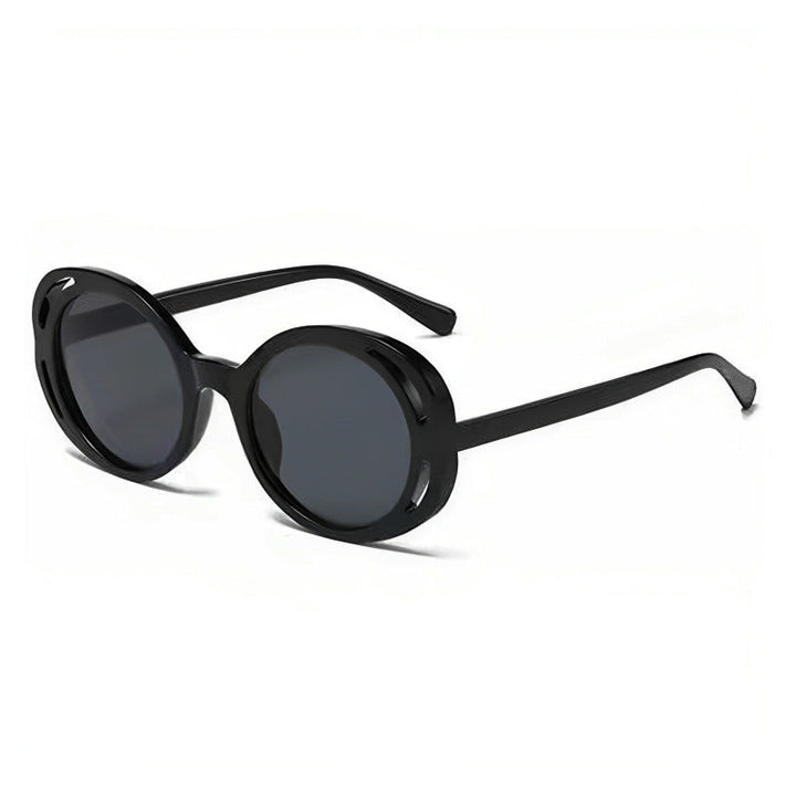 Women Oval Designer Sunglasses with Classic Detail Kalsten