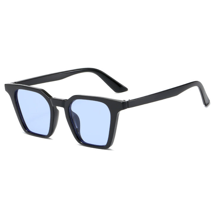 Women's square sunglasses with distinctive shield design and UV protection Kalsten