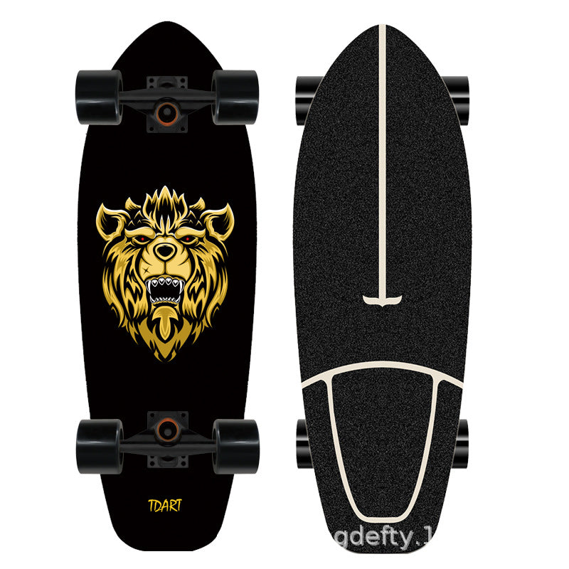 Artistic Lion Design Skateboard Kalsten