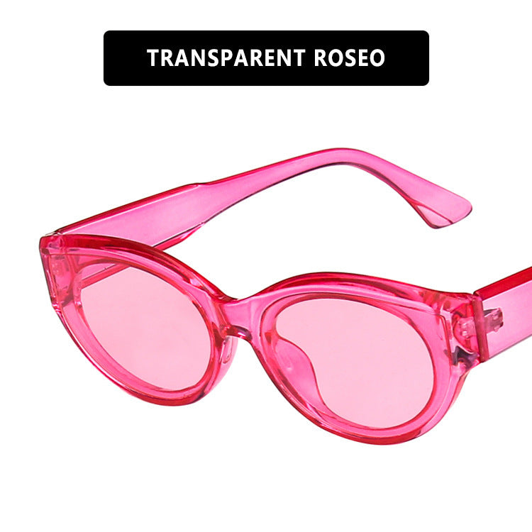 Women Cat-Eye Sunglasses with stylish leopard pattern and UV protection Kalsten