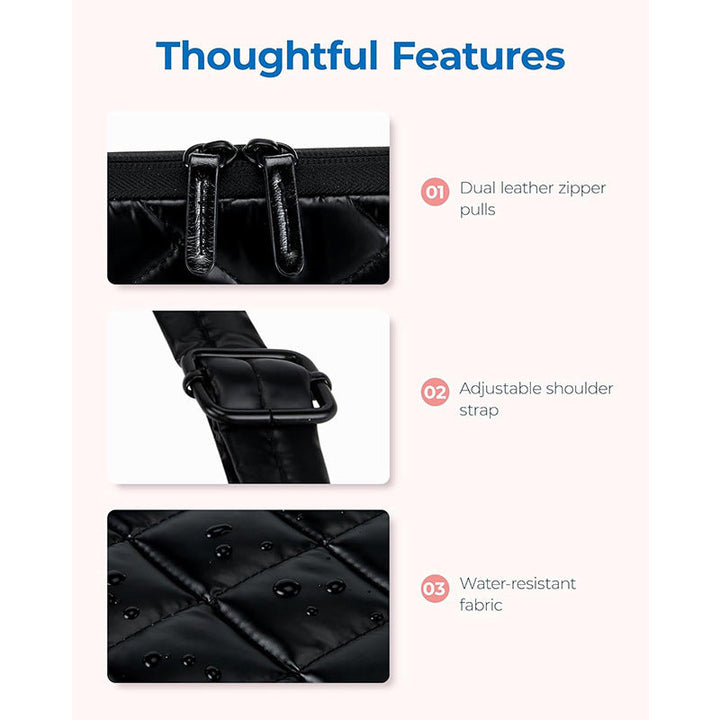 Padded Laptop Bag with Removable Shoulder Strap Kalsten