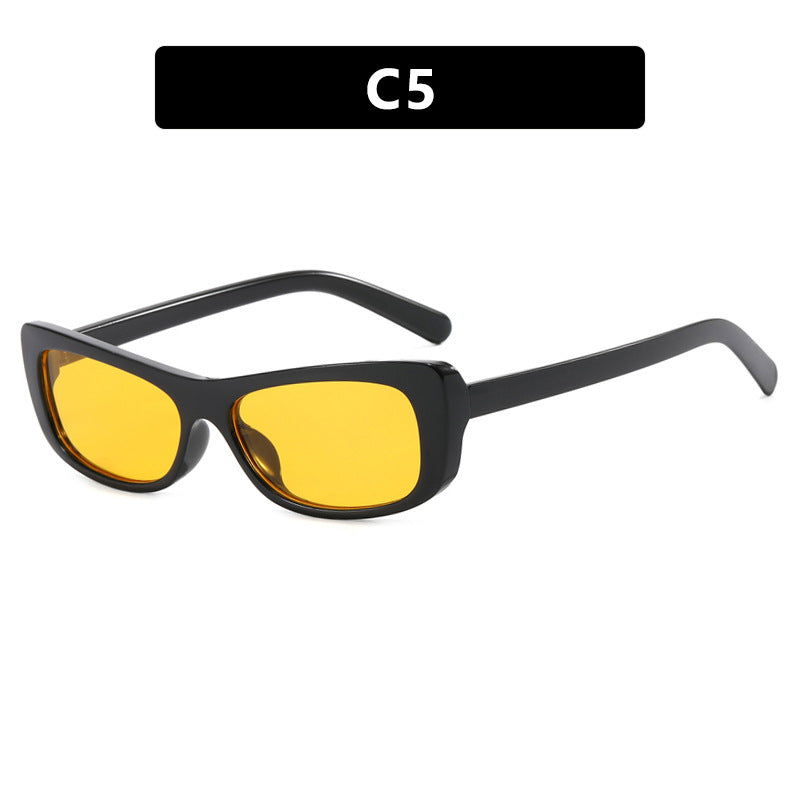 Ladies Trendy rectangular Sunglasses Kalsten