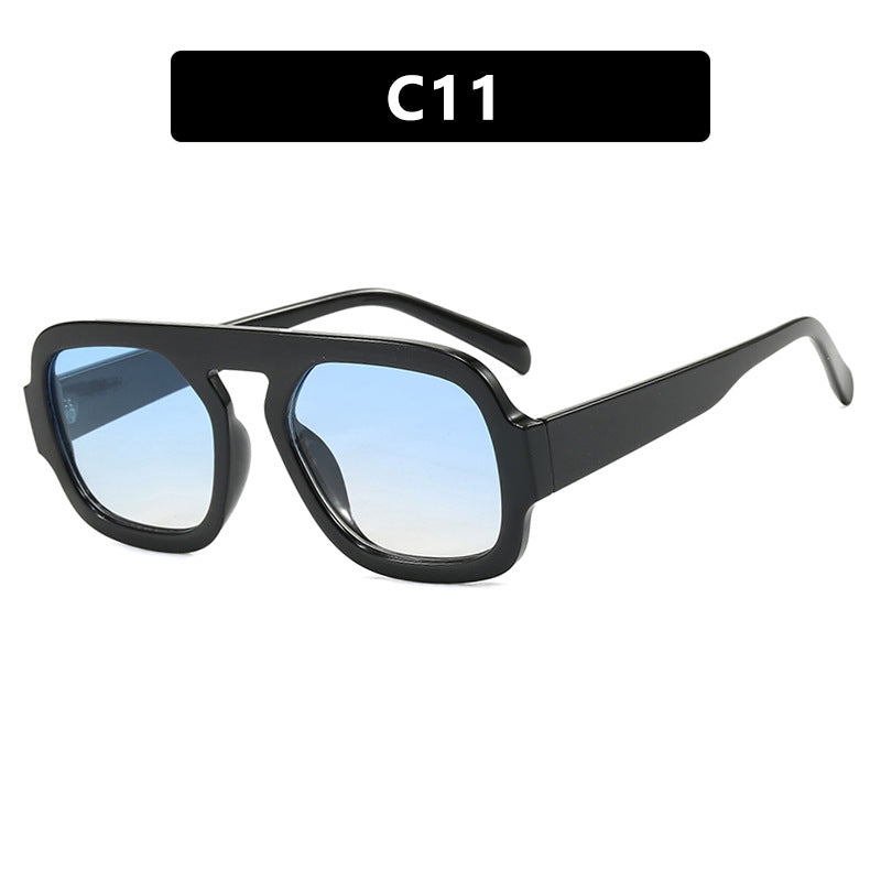 Women's trendy sunglasses with distinct angular design and UV protection Kalsten
