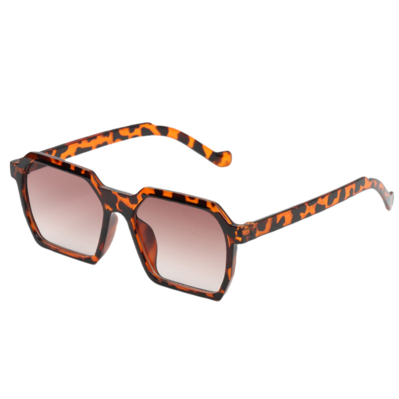 Women's Fashionable Hexagonal Sunglasses with Gentle Gradient Kalsten