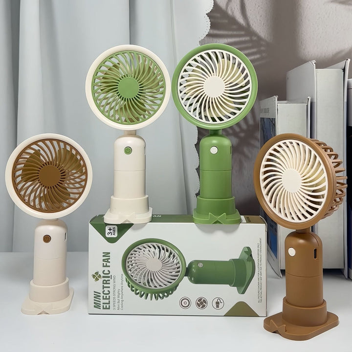 Ladies Portable Table Fan with Ergonomic Design and Adjustable Tilt Function Kalsten