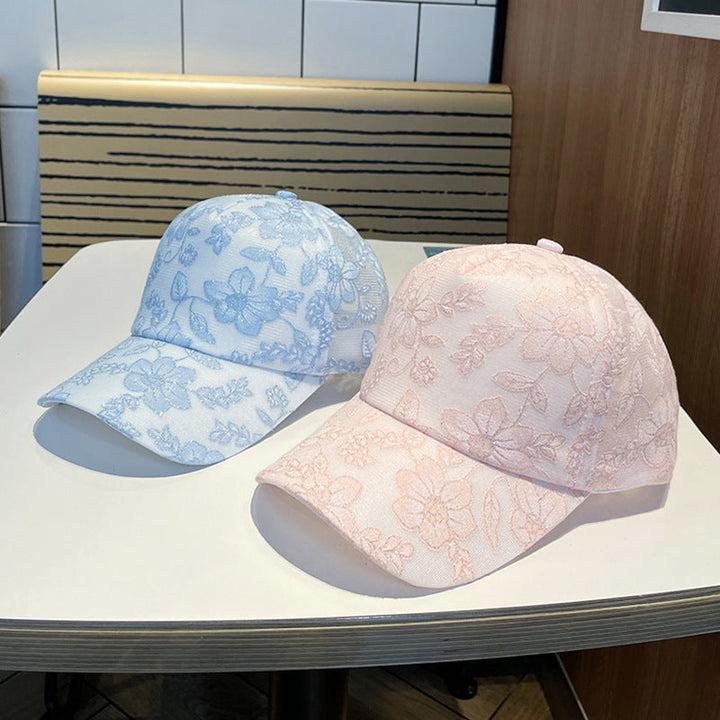 Women's Floral Embroidered Baseball Cap Kalsten