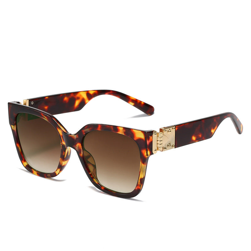 Women's elegant oversized sunglasses with luxurious metal accent Kalsten