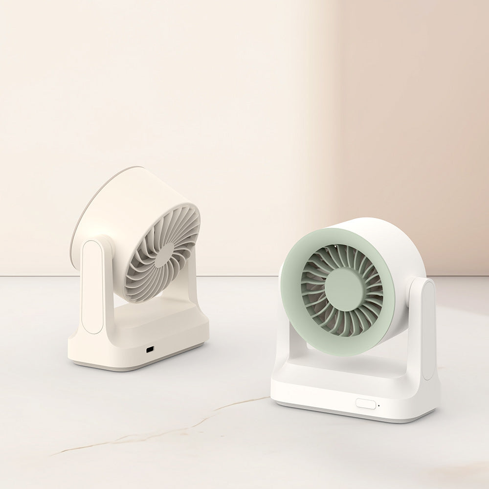 Unisex nan compact table fan and air circulator with swivel head and quiet DC motor Kalsten