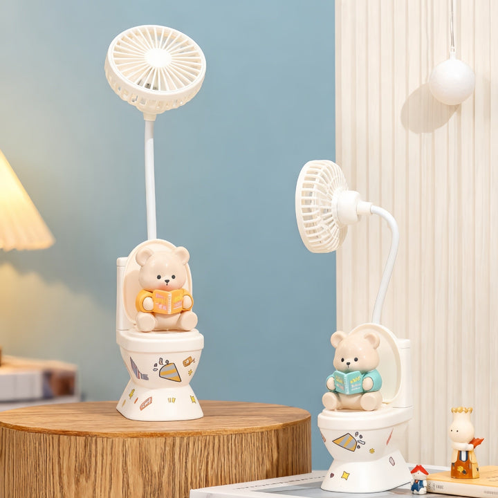 Unisex Creative Table Fan with Processed Design Kalsten