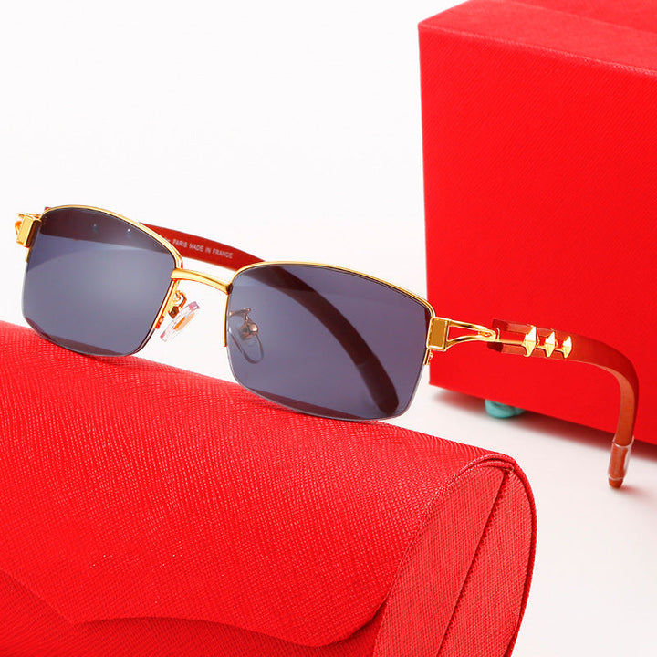 Ladies exclusive designer sunglasses with high-gloss finished metal frame and polarizing lenses Kalsten