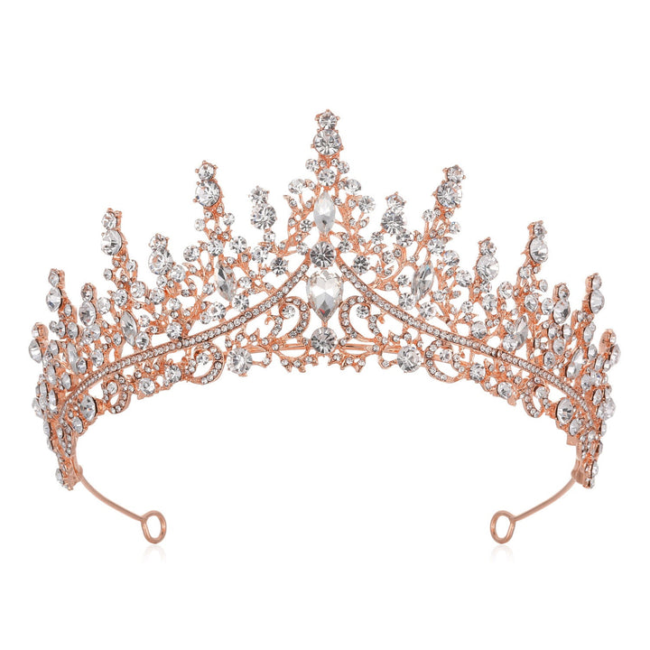 Ladies Rhinestone Tiara with Sparkling Gemstones Kalsten