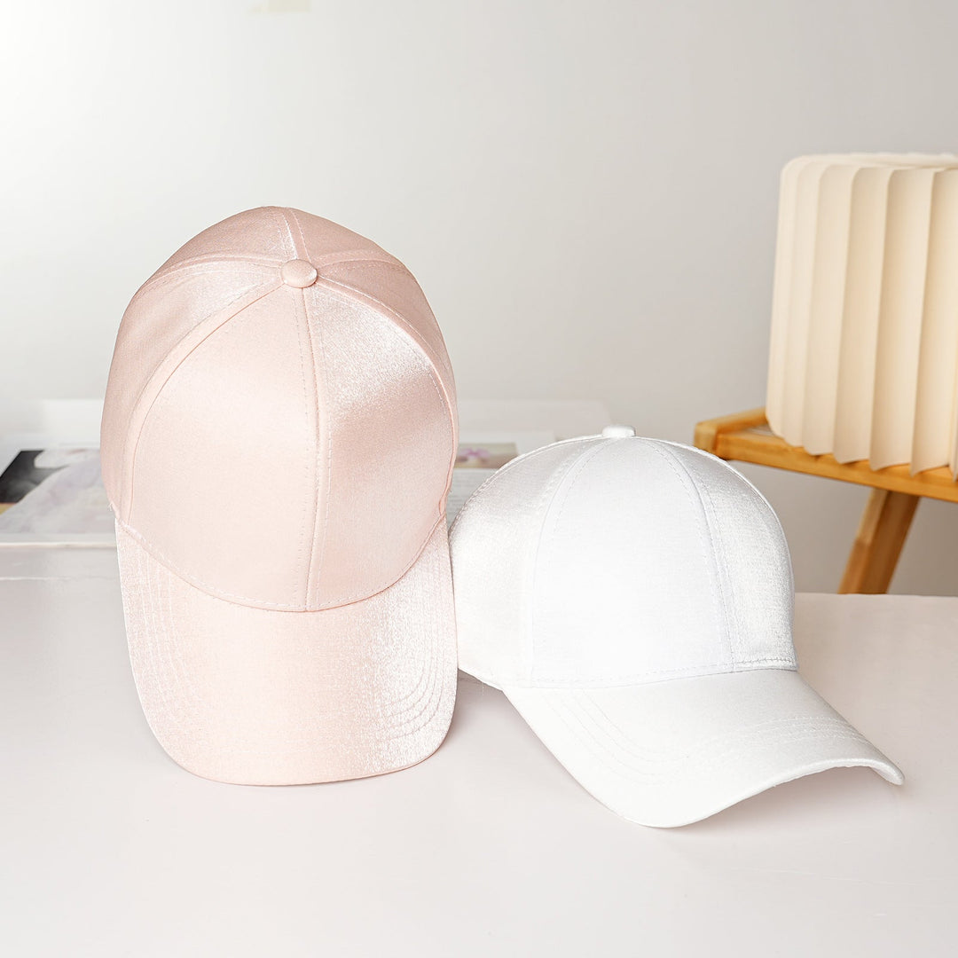 Women's Sporty Satin Baseball Cap Kalsten