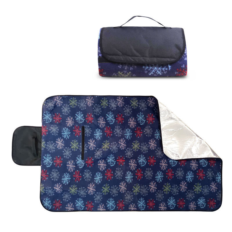 foldable picnic blanket with durable carrying handle Kalsten