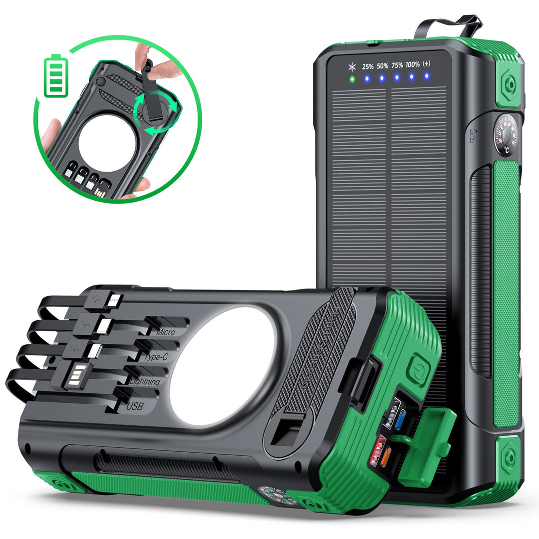Multifunctional Solar Powerbank with LED Display Kalsten