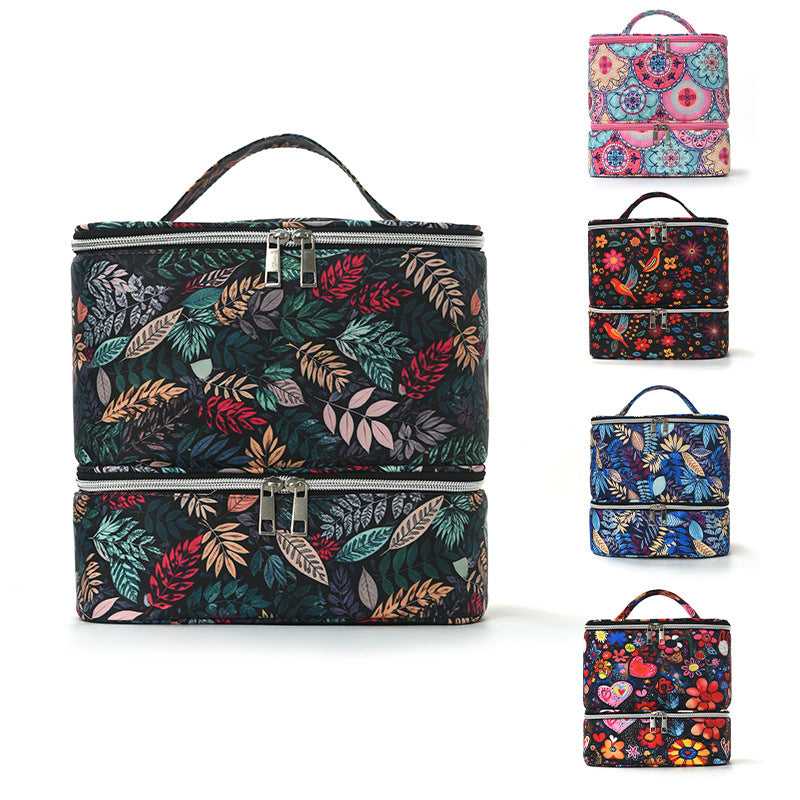 Cosmetic organizer with multiple compartments Kalsten