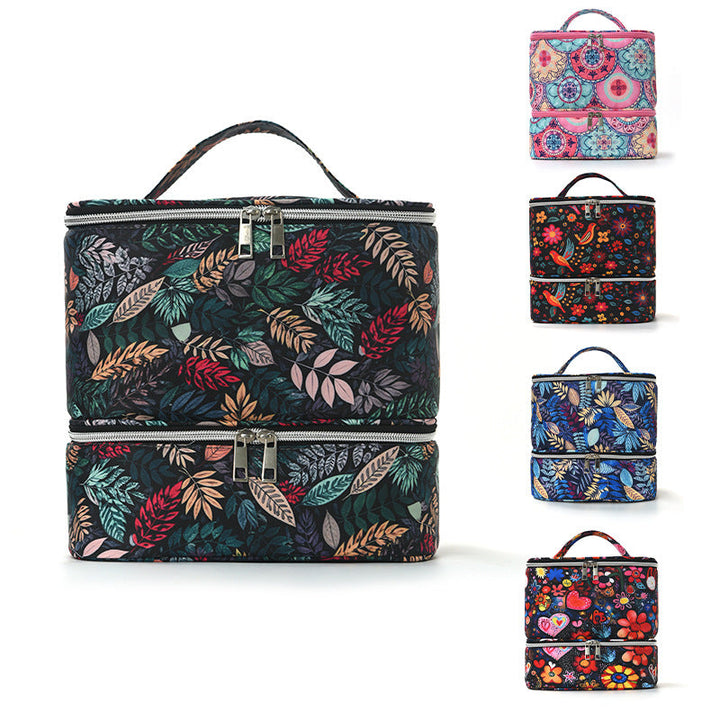 Cosmetic organizer with multiple compartments Kalsten