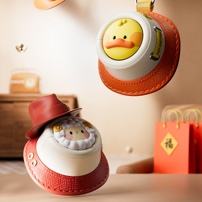 Ladies Portable Mini Fan with Cute Sheep Design Kalsten