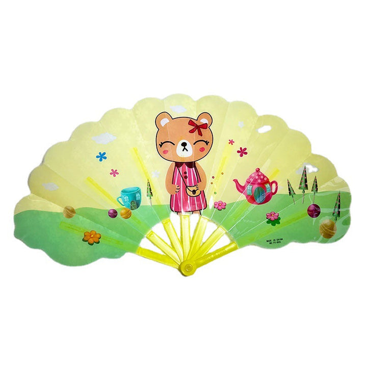 Ladies colorful folding fan Kalsten