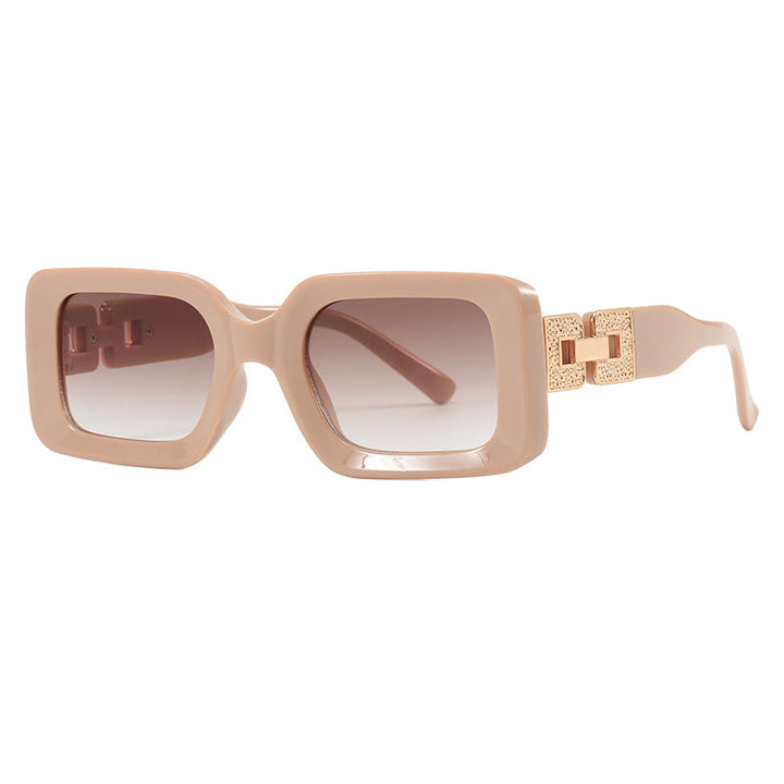 Women's Polygon Sunglasses with Glamorous Decorative Frame Kalsten