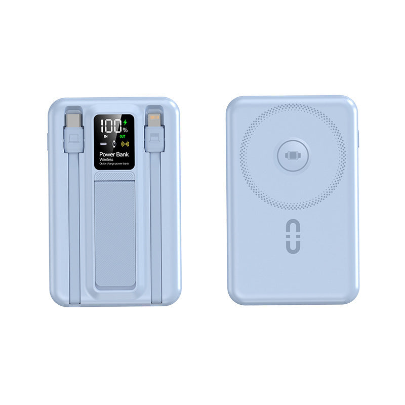 Portable Wireless Power Bank with Integrated Fast Charging Function Kalsten