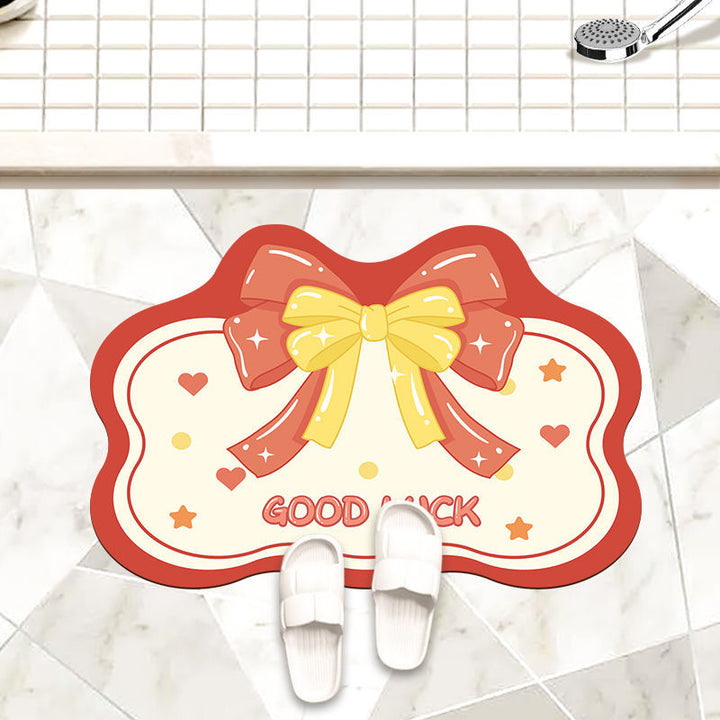 Decorative Bath Mat Kalsten