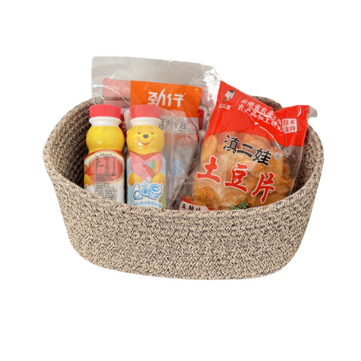 Women's elegant storage basket made of high-quality natural material Kalsten
