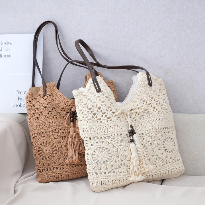 Handmade Macrame Beach Bag Kalsten