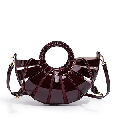 Elegant Fan-Shaped Handbag Acalora