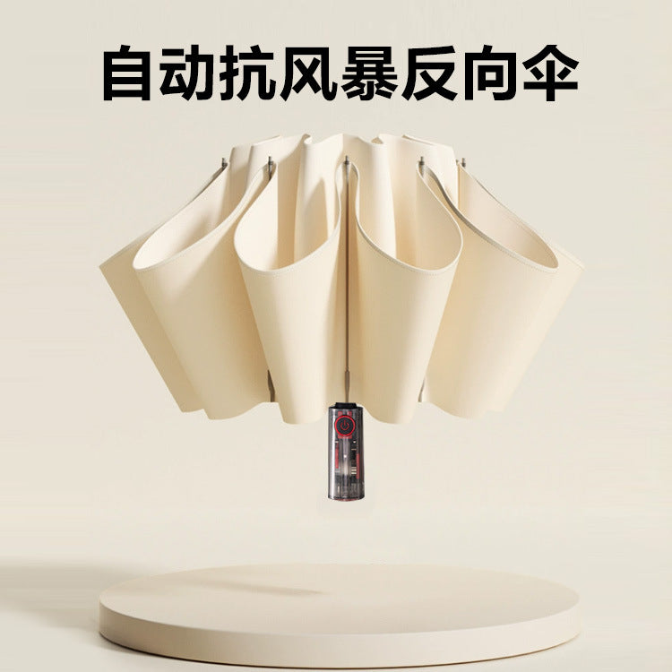 Women's Automatic Windproof Folding Umbrella Kalsten