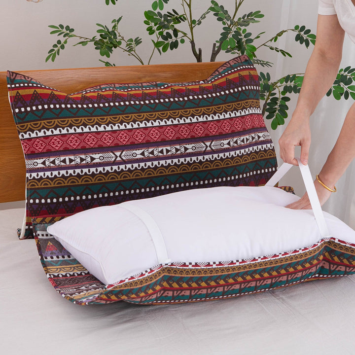 Ladies pillowcase with integrated carrying system Kalsten
