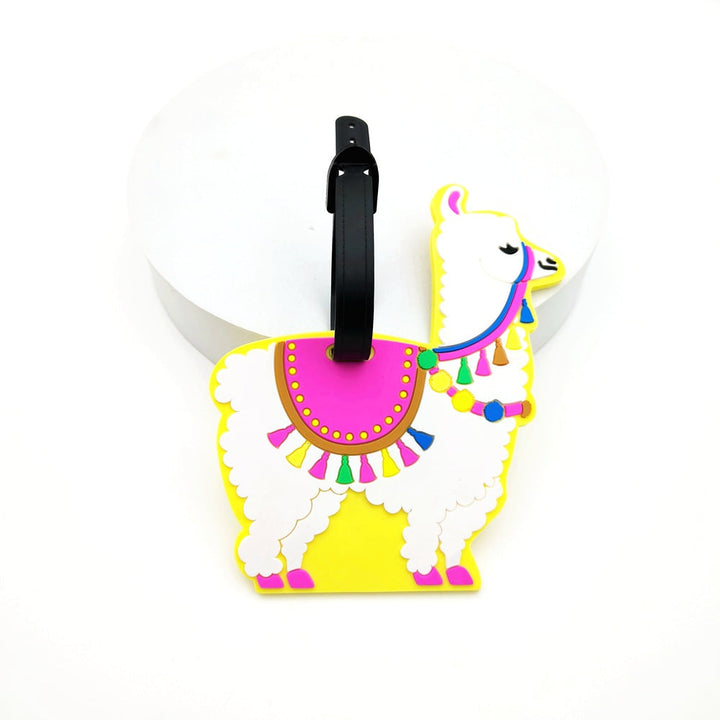 Whimsical Llama Luggage Tag Kalsten
