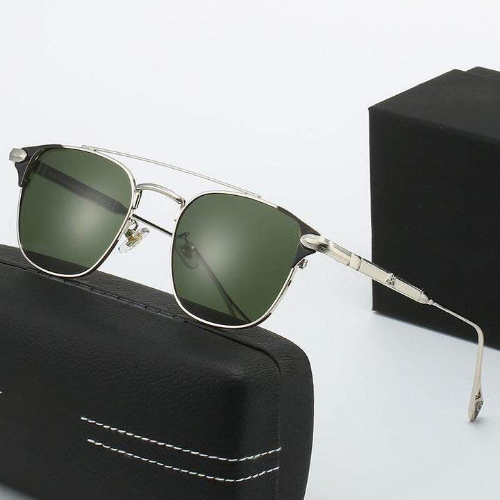 Women's fashion half-frame glasses Kalsten