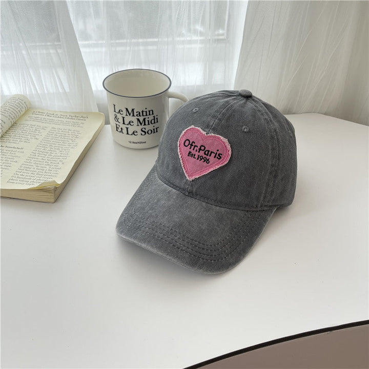 Women's Vintage-Inspired Embroidered Baseball Cap Kalsten