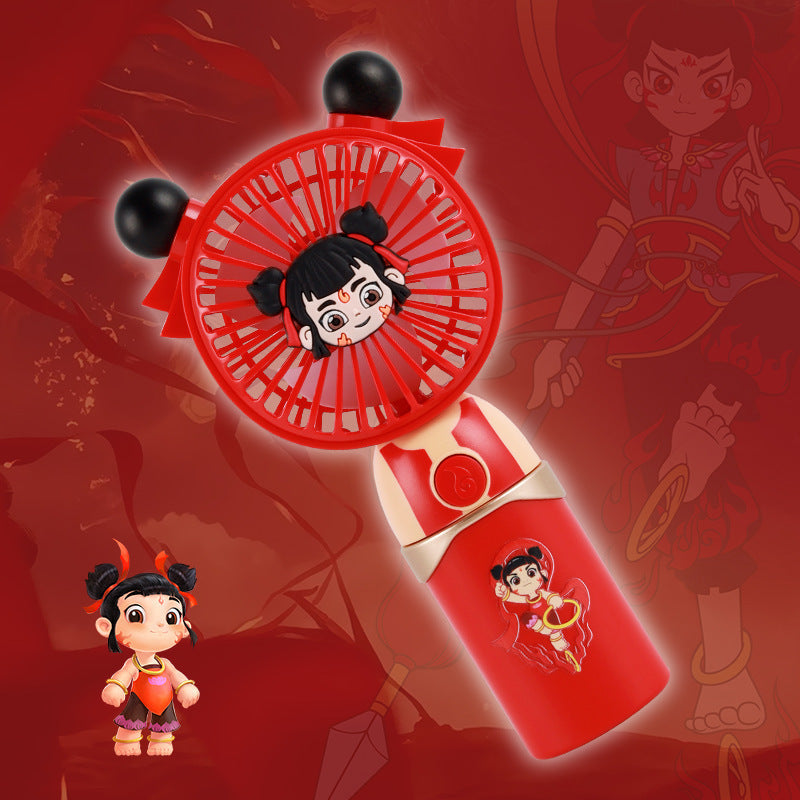 Ladies wearable mini fan with creative character design Kalsten