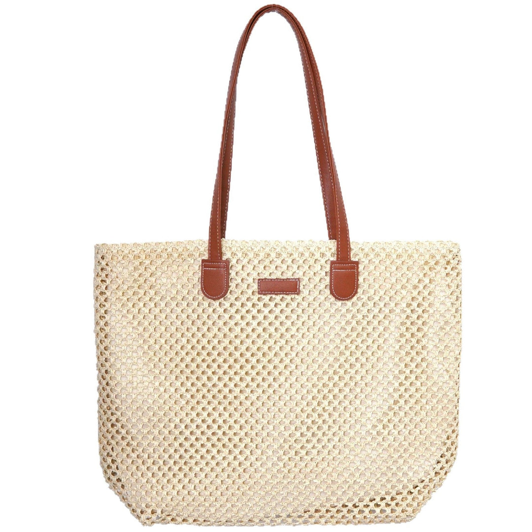 Designer Stroh Shopping Bag Kalsten
