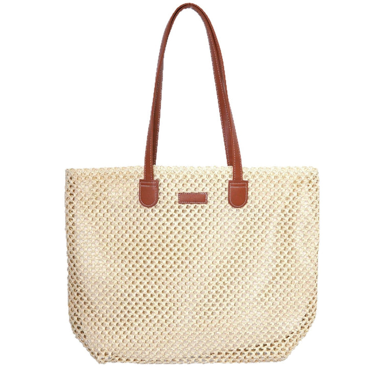 Designer Stroh Shopping Bag Kalsten