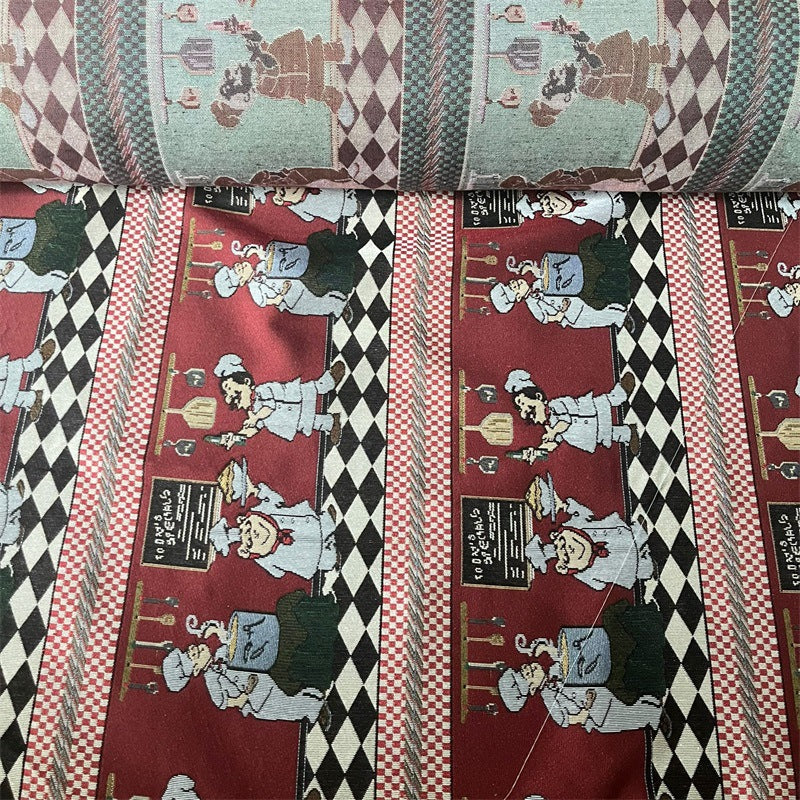 Chef-Themed Table Runner