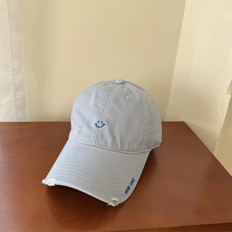 Women's Casual Smile-Embroidered Cap Kalsten