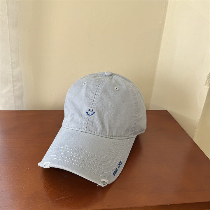Women's Casual Smile-Embroidered Cap Kalsten