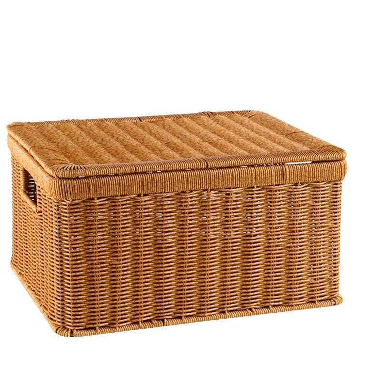 Natural Woven Storage Chest Kalsten
