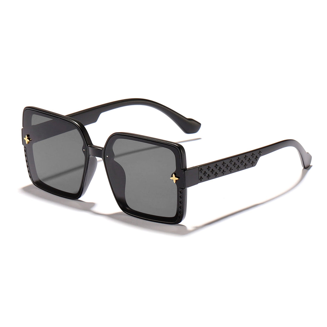 Women's fashionable square sunglasses with embellished frame Kalsten
