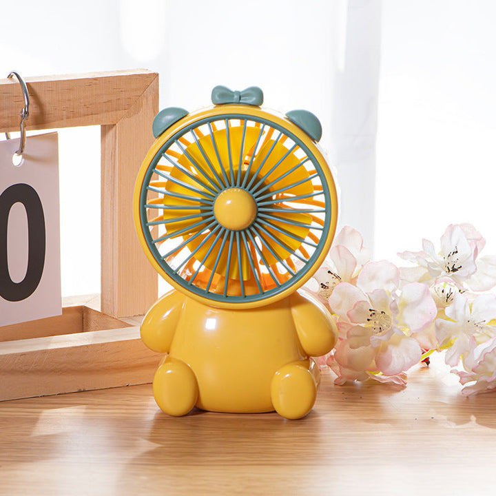 Cute Animal-Themed Mini Desk Fan Kalsten