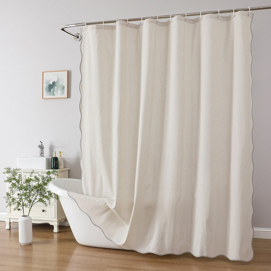Modern Minimalist Shower Curtain Kalsten