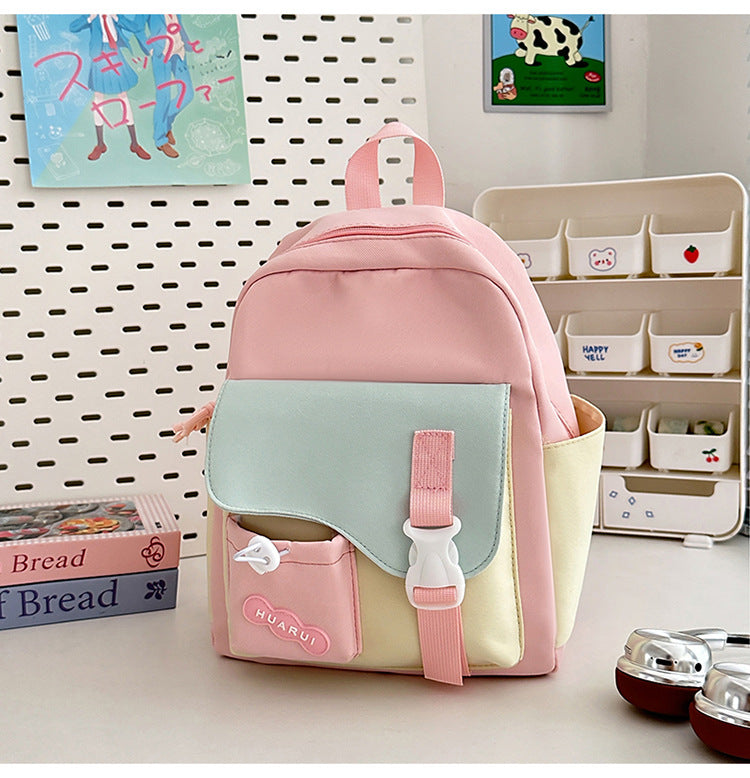 Multi-Pocket Casual School Backpack