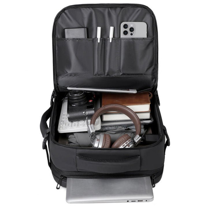 Elegant Laptop Backpack with Thoughtful Compartment System and Ergonomic Straps Kalsten