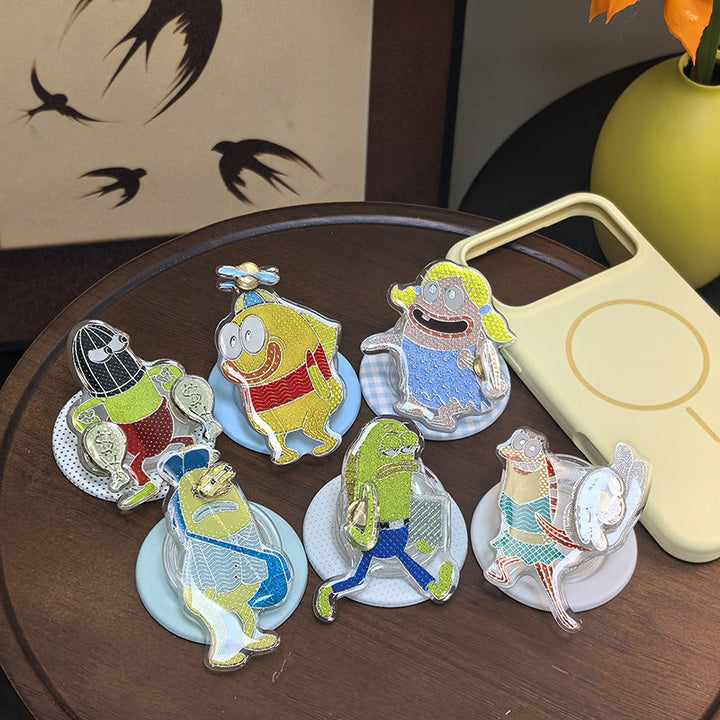 Cute Character Enamel Pin Kalsten