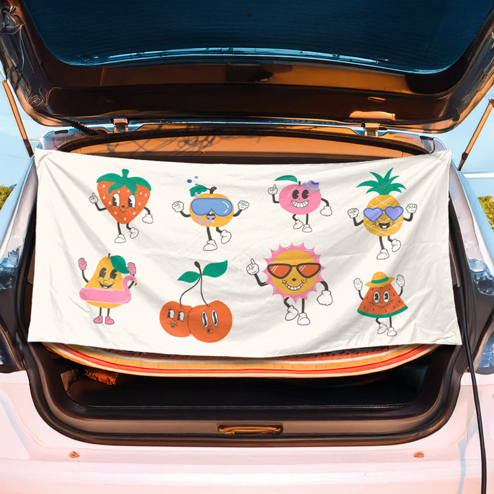 Trunk mat in creative flamingo design Kalsten
