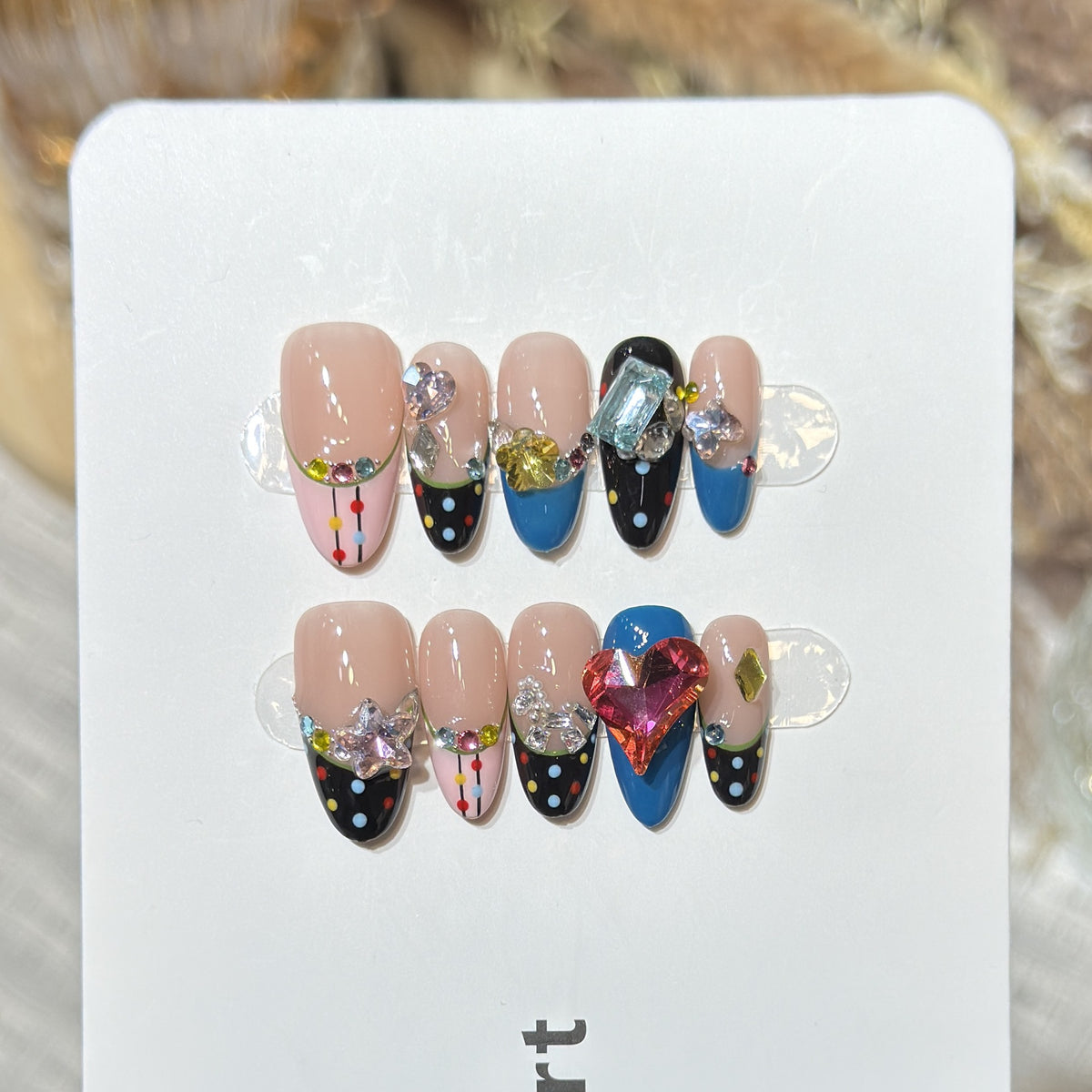 Reusable Press-On Nail Set Acalora